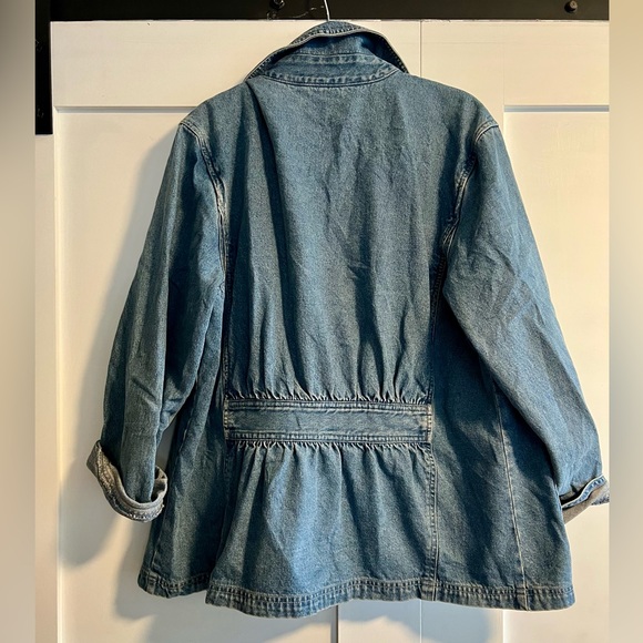 J. Jill Classic Blue Jean Jacket - Picture 5 of 7